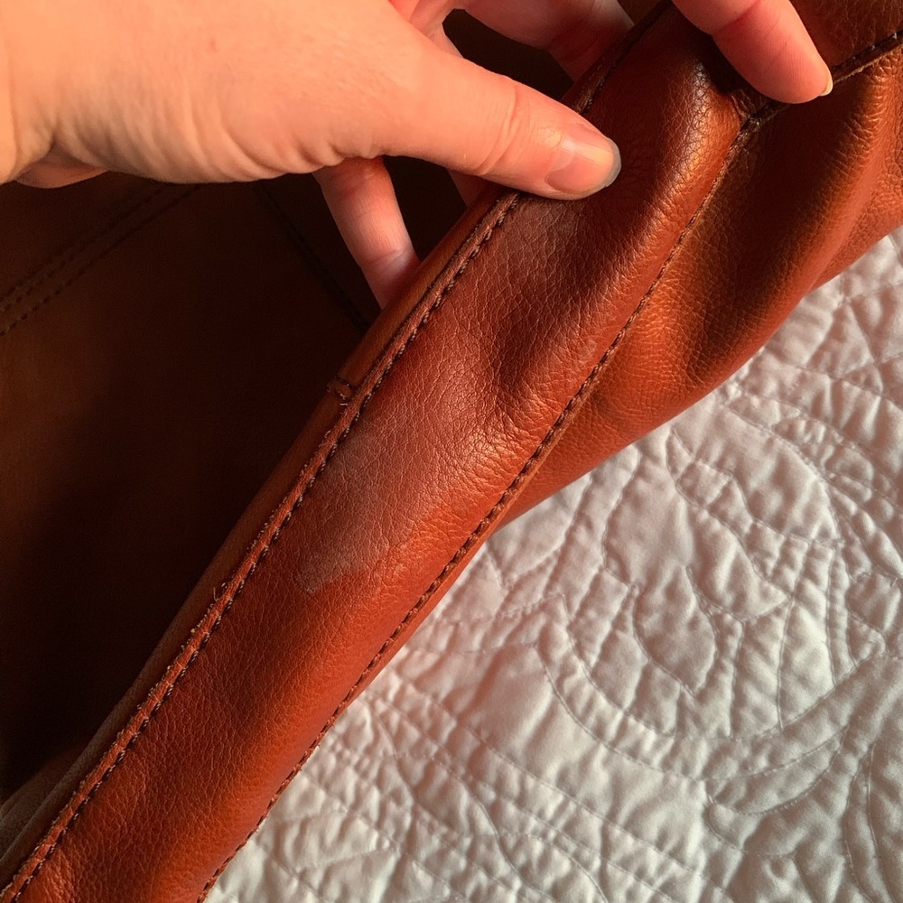 Margot Brown Leather Crossbody Bag - Picture 6 of 12